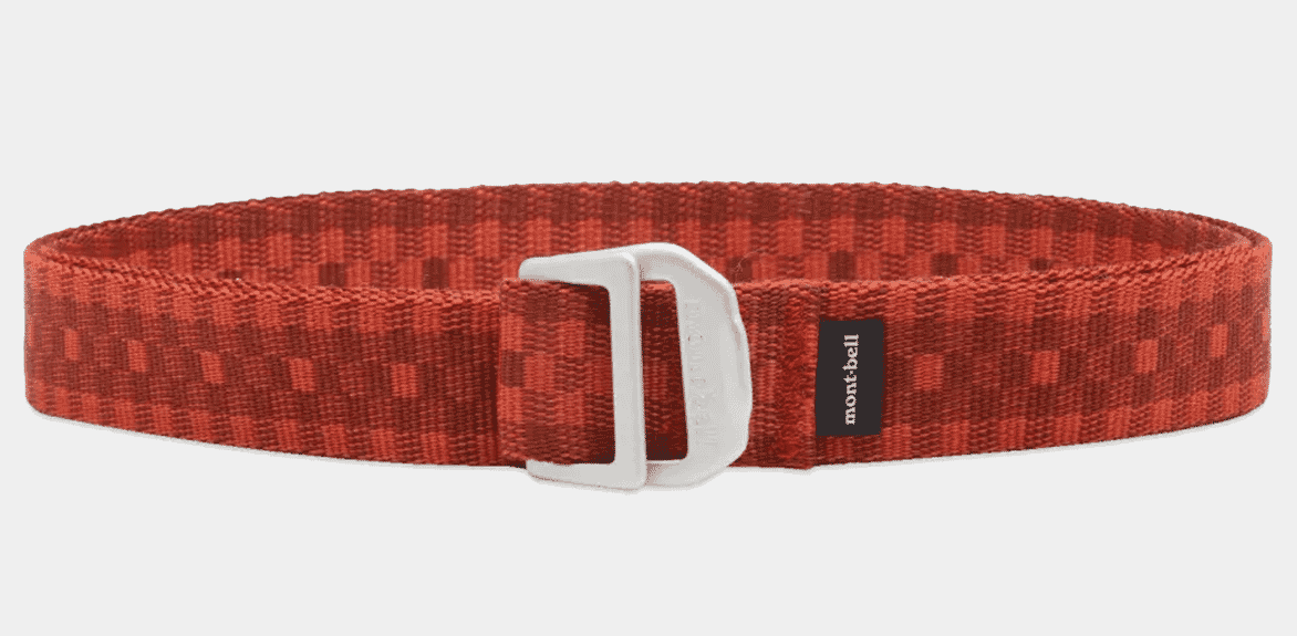 Montbell: Webbing Belt Red