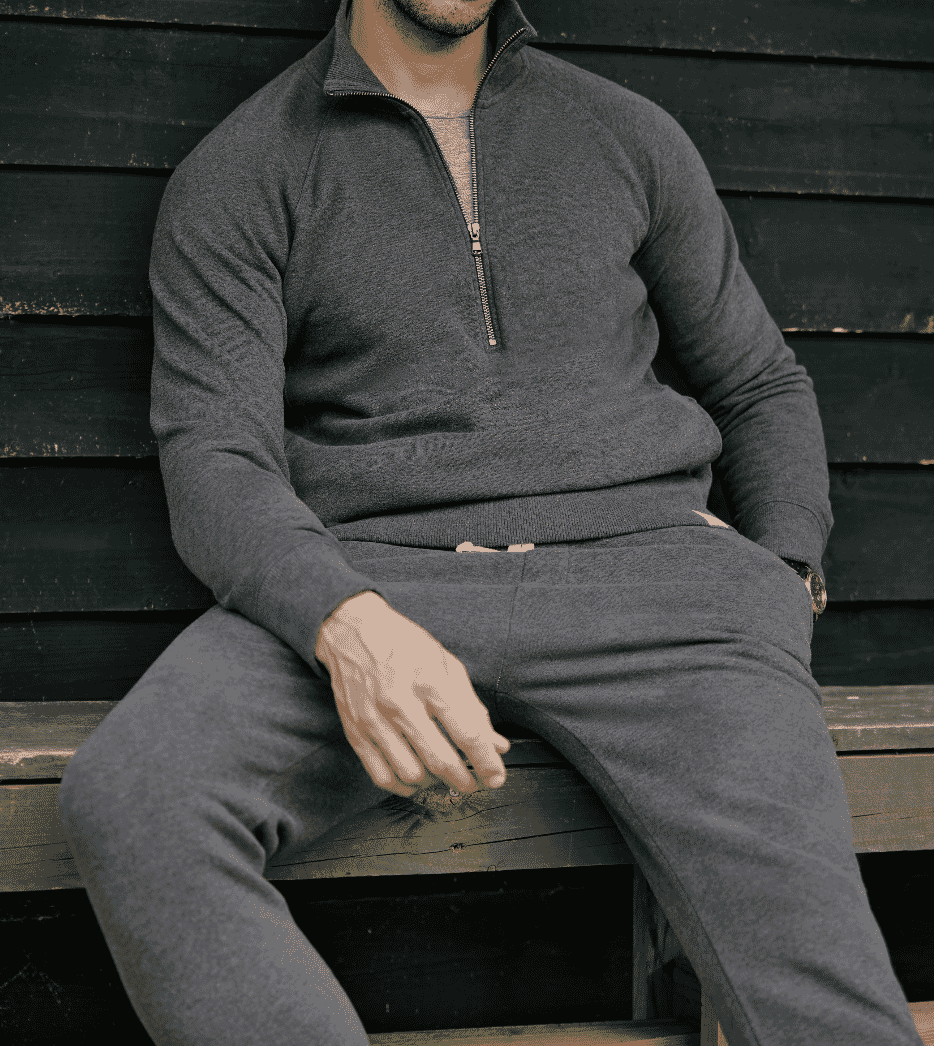 David Gandy Wellwear: Restore Zip Funnel Neck