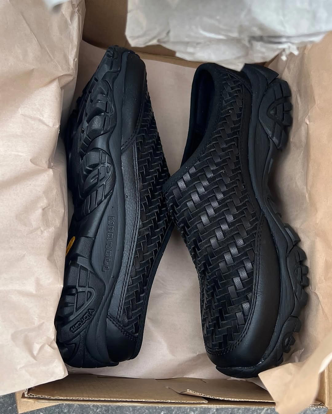 Merrell: Moab 2 Slide Leather Woven 1TRL