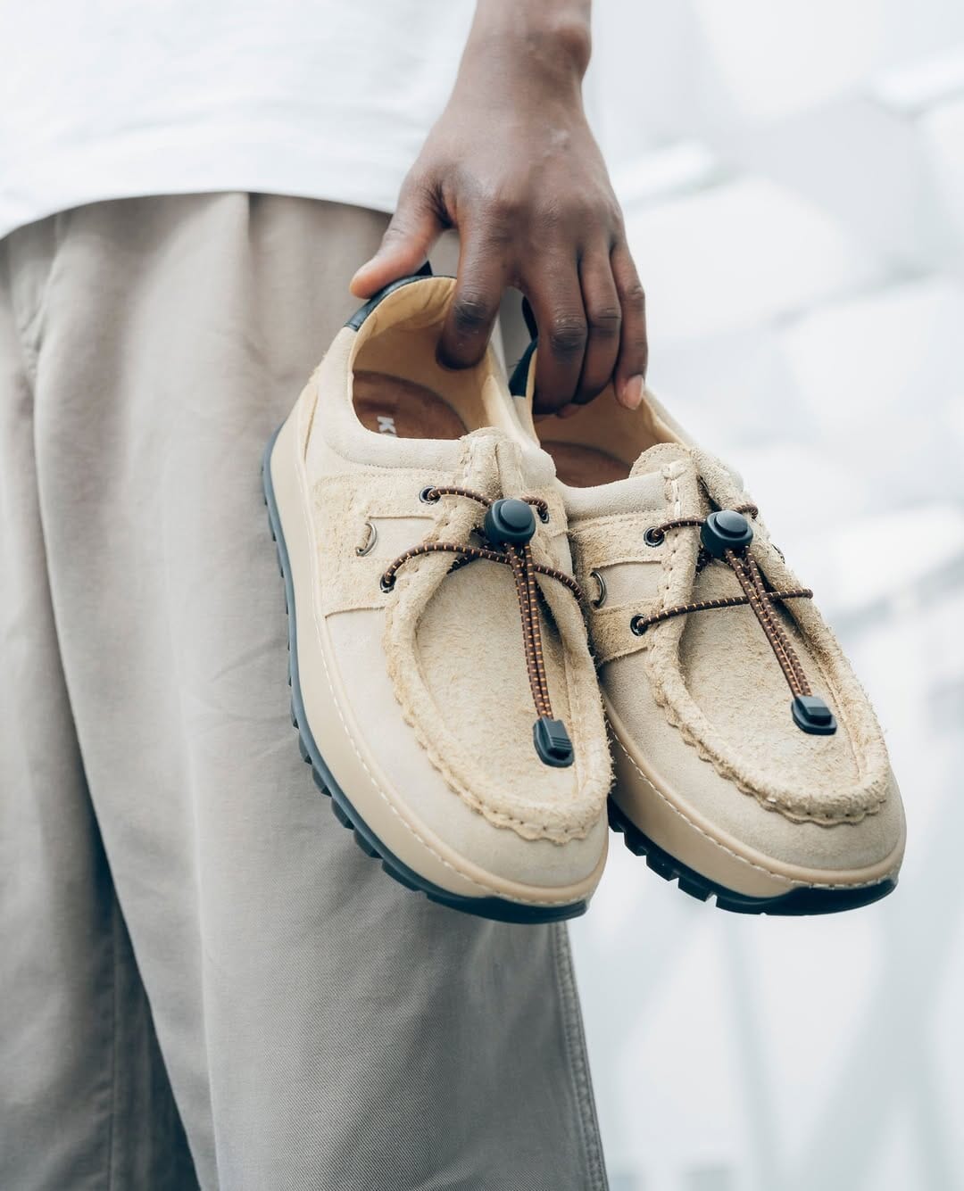 KLEMAN: GRANITE VM2  Hybrid sneakers unisex beige