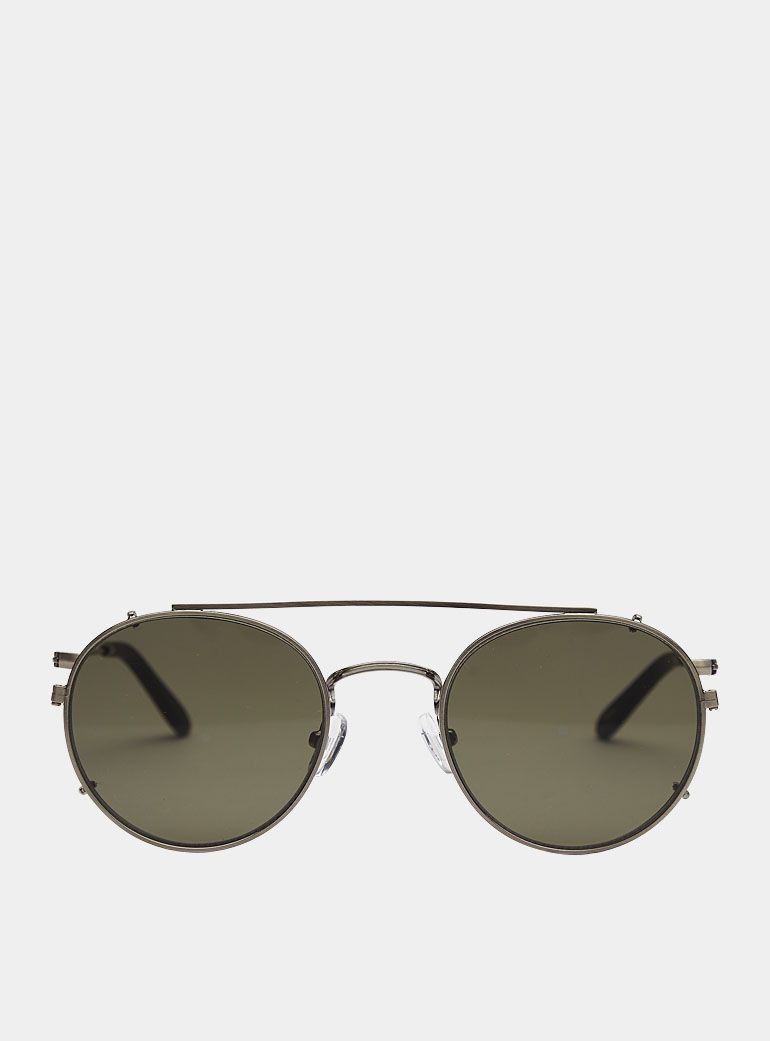 Folk & Frame - Brushed Gold Berg Sunglasses