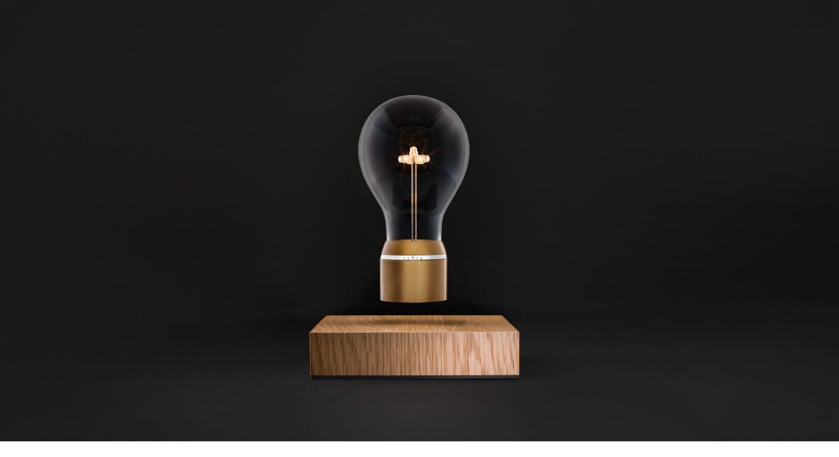 The FLYTE Levitating Light Bulb Review 2020 | OPUMO Magazine