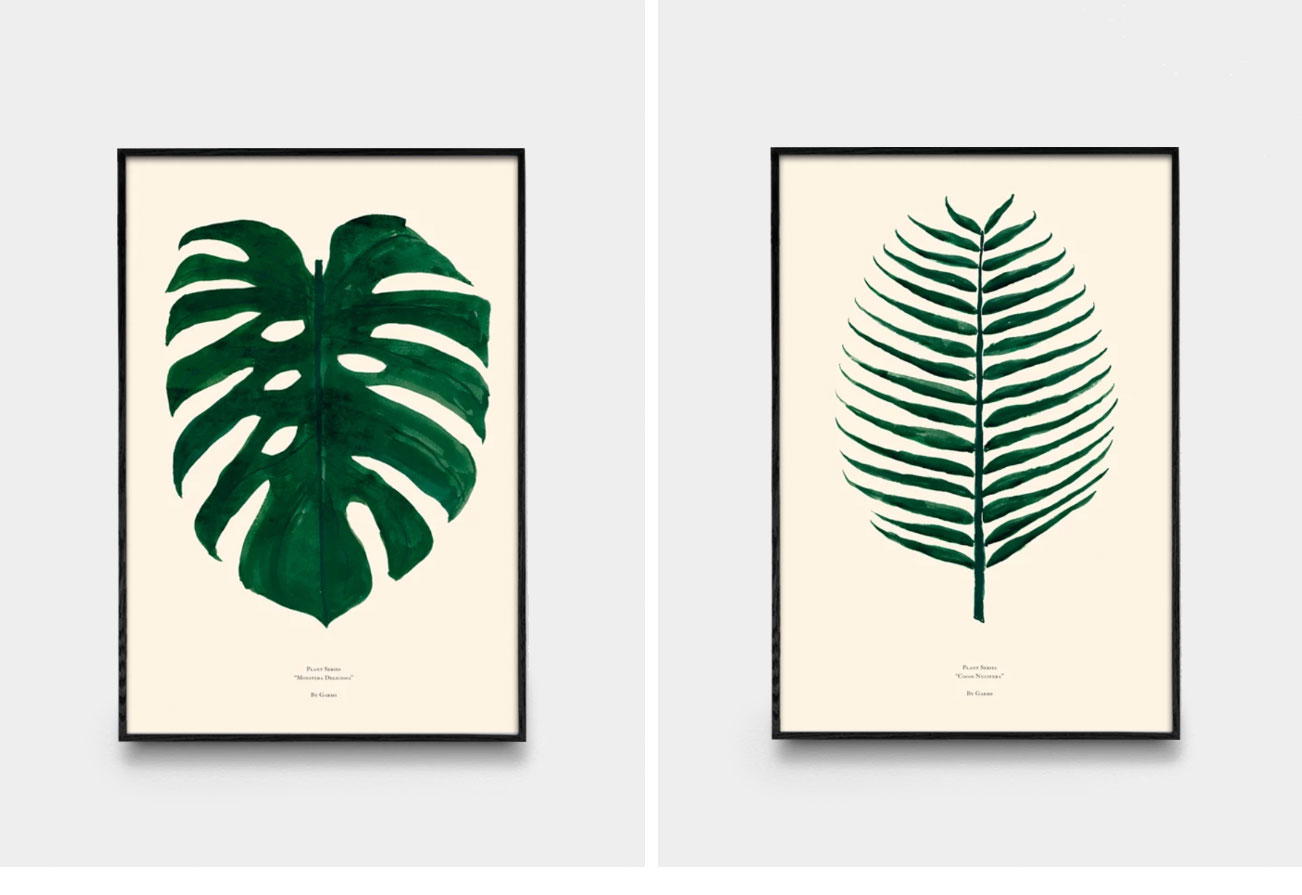 Plants in art