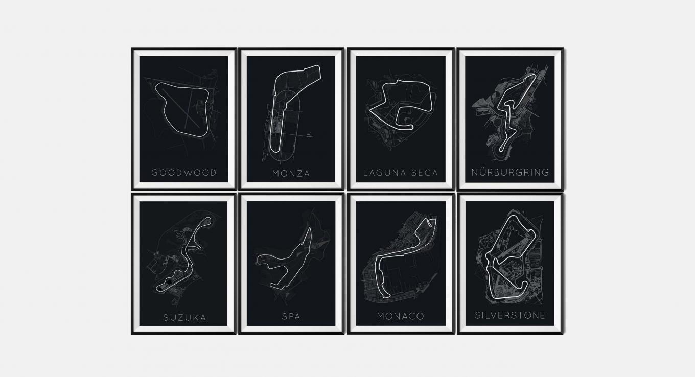 Rear view prints