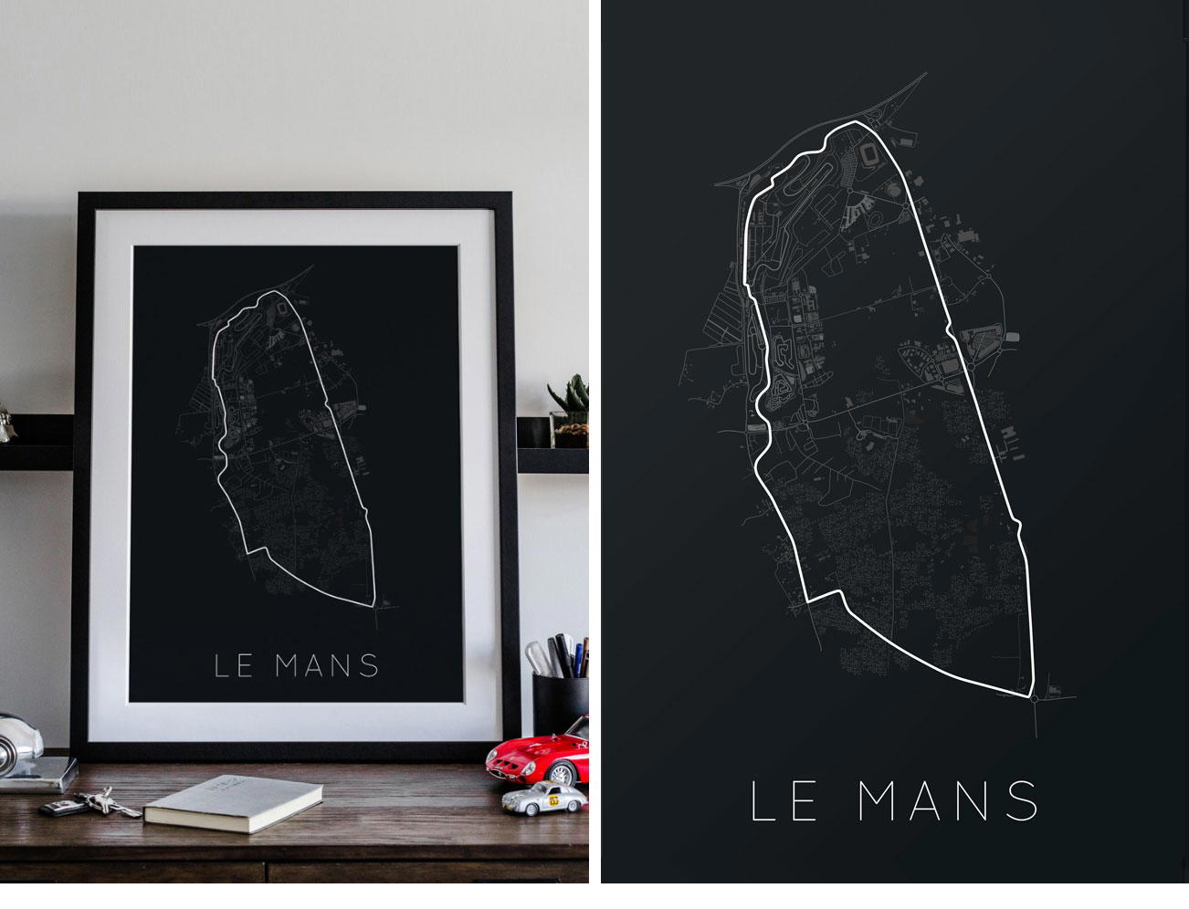 Rear view prints