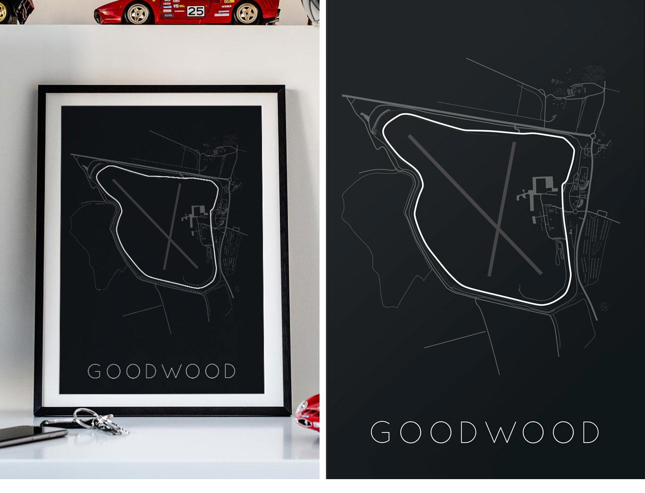 Rear view prints