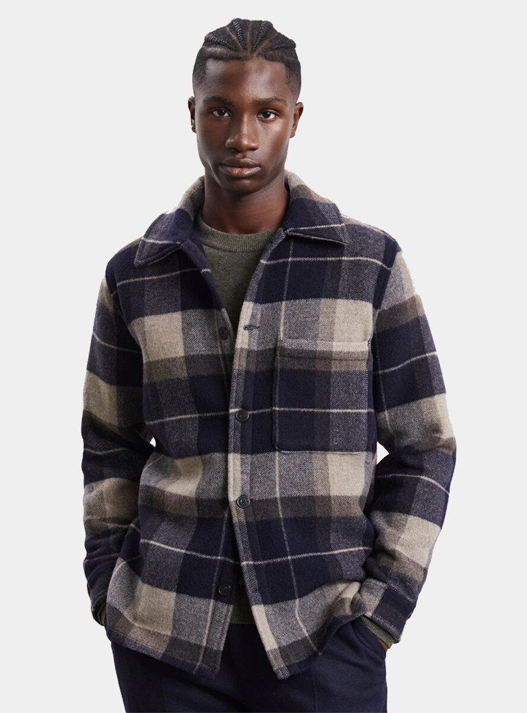 Men's Designer Overshirts at OPUMO