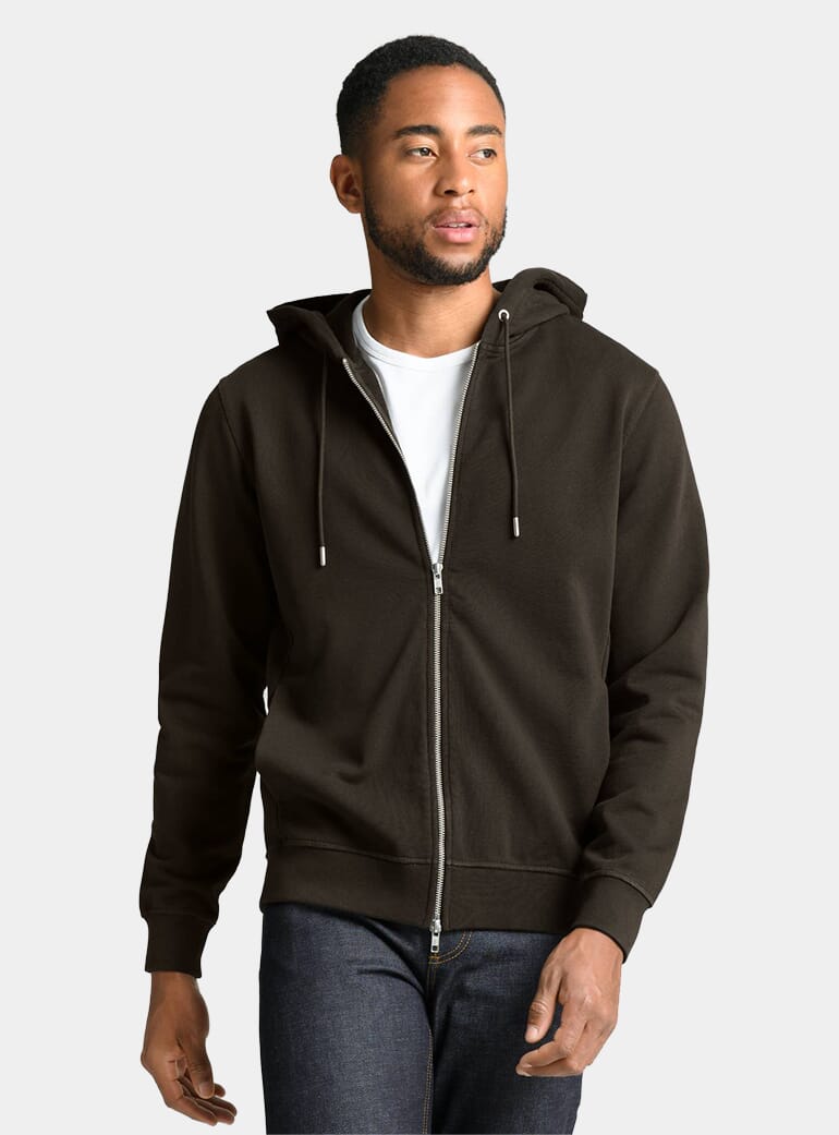 Mens black best sale hoodie designer