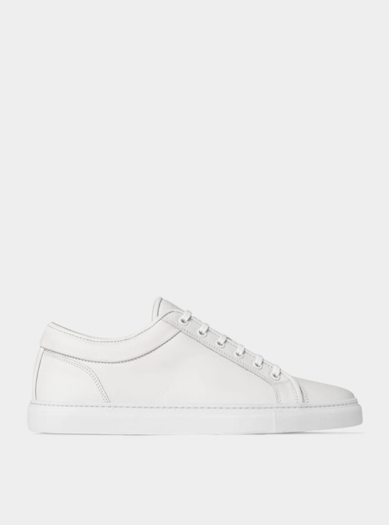best white minimalist sneakers