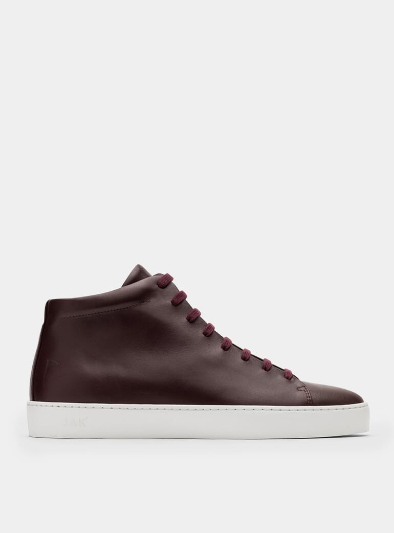 Mens designer high top top trainers