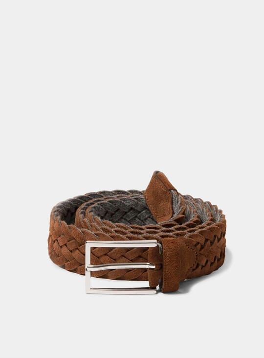 Braided Leather Belt (AKOG Exclusive)