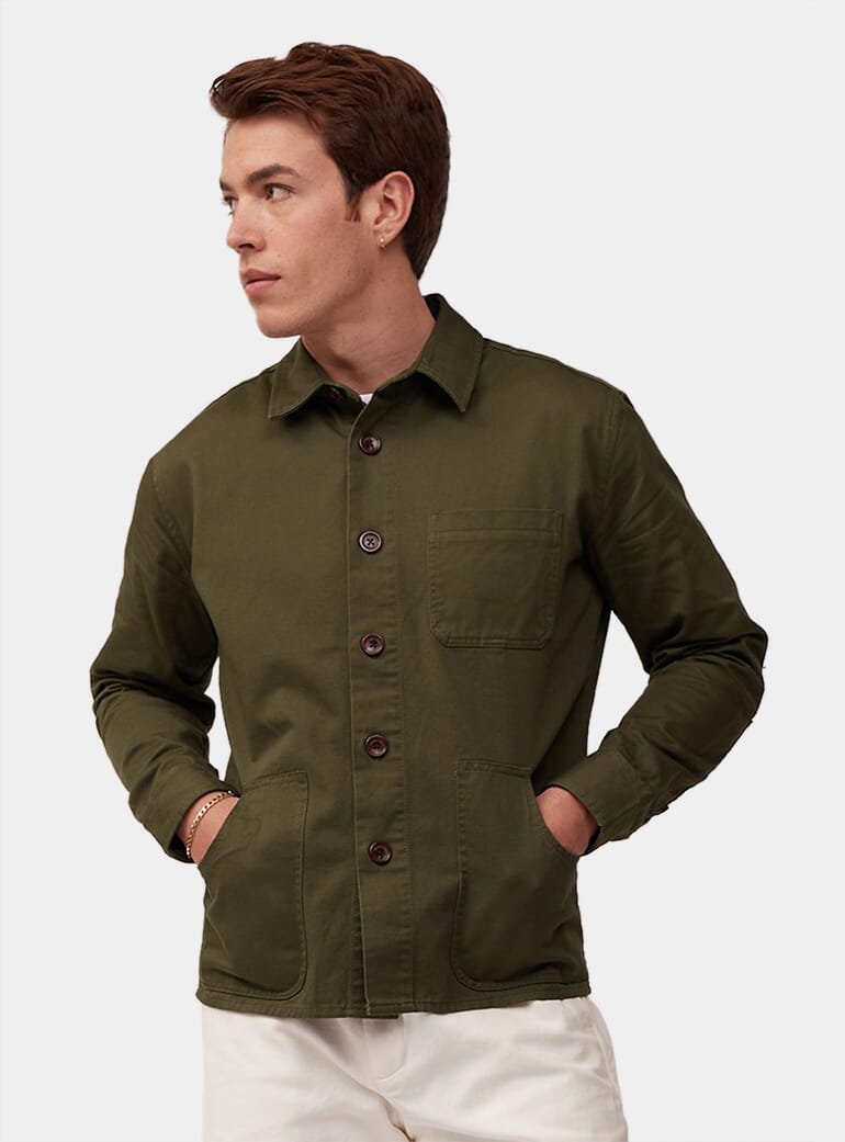 mens over shirt jacket