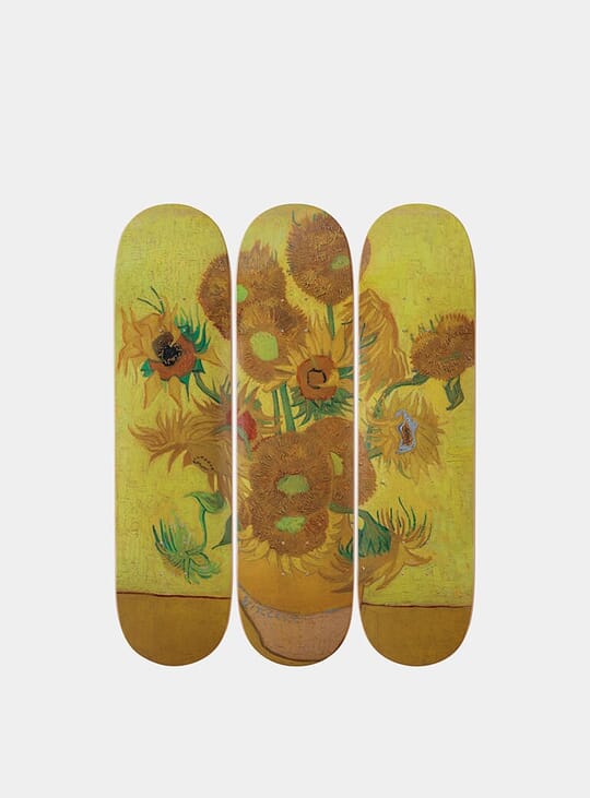 Sunflowers Triptych The Skateroom X Van Gogh Museum