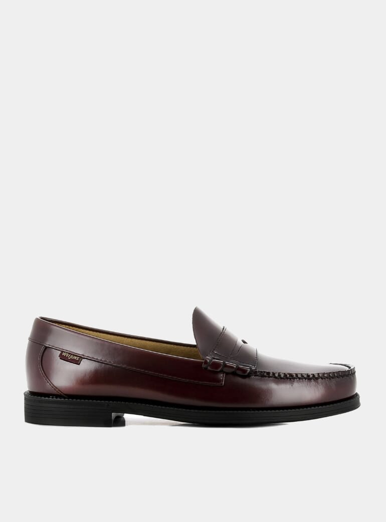 wine penny loafers