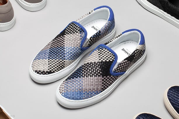 designer slip on sneakers