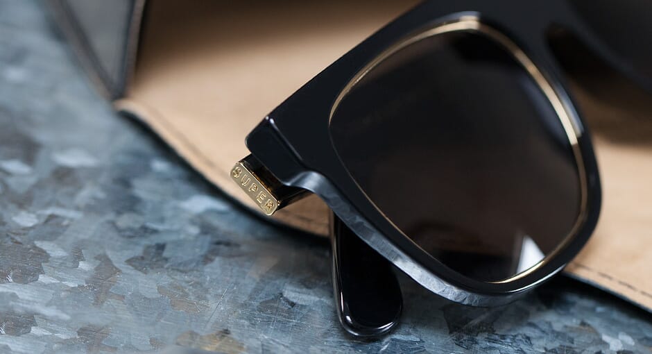 RETROSUPERFUTURE Black Teddy Sunglasses | MILANSTYLE.COM