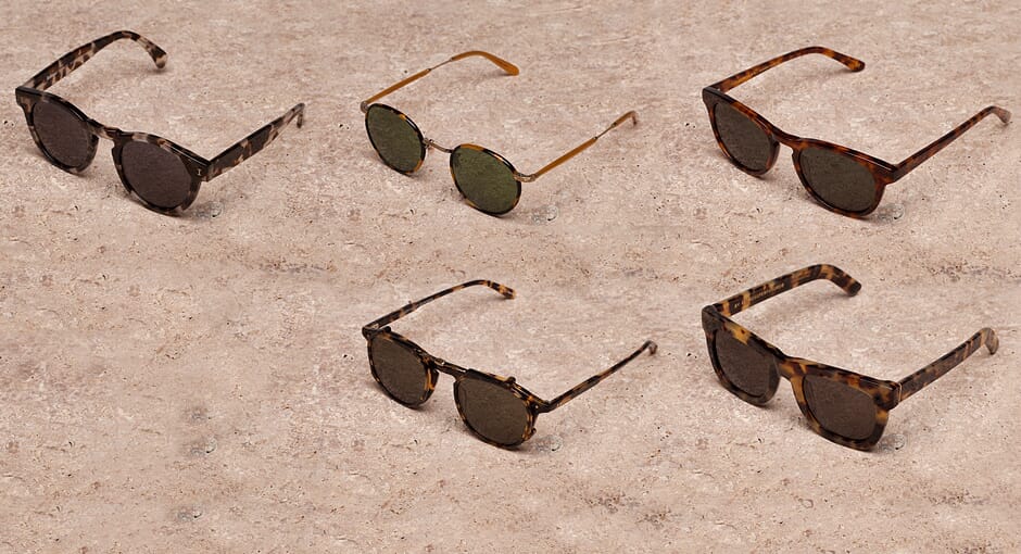 5 Striking Tortoiseshell Sunglasses
