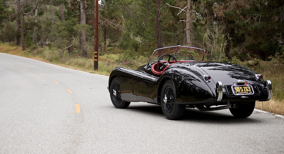 The 1952 Jaguar XK120 of Pebble Beach