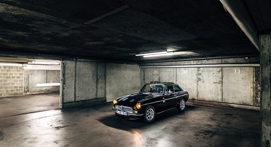 The MGB GT V8