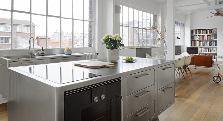 Stainless Steel Kitchen by Alberto Torsello
