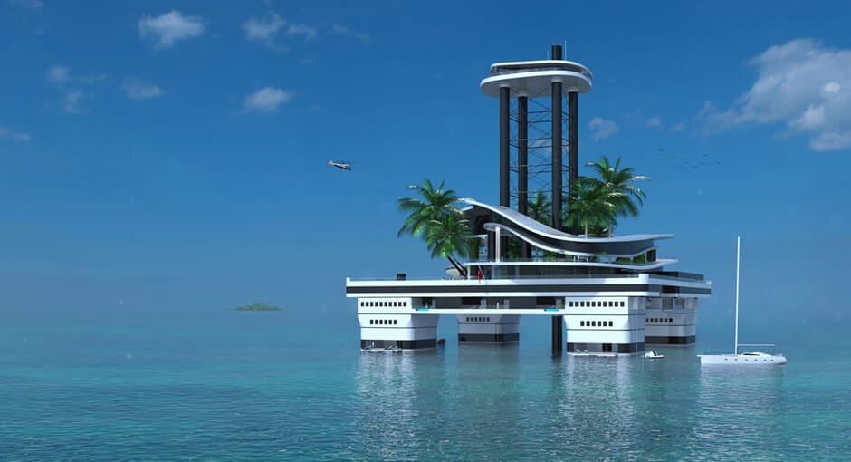 Floating Islands by Migaloo