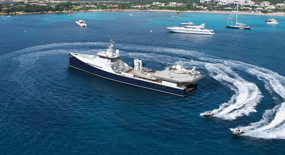 Yacht Support by Amels and Damen