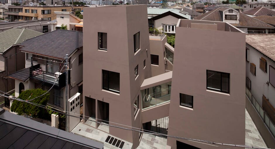 Nishihara Nagaya Apartments by Kawakubo Tomoyasu