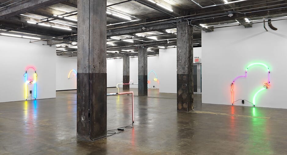 Neon Sculptures by Keith Sonnier