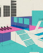 Architectural Illustrations by Leonie Bos