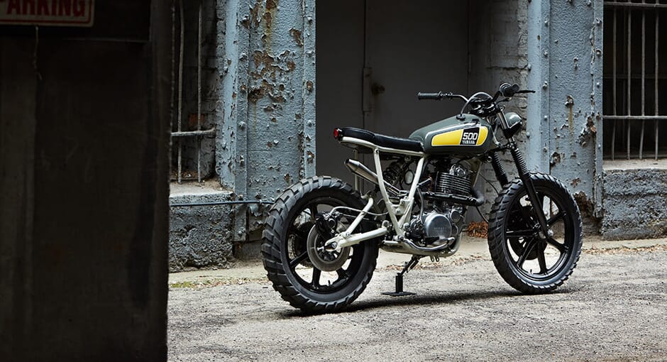 Yamaha SR500 by Shaun Brandt