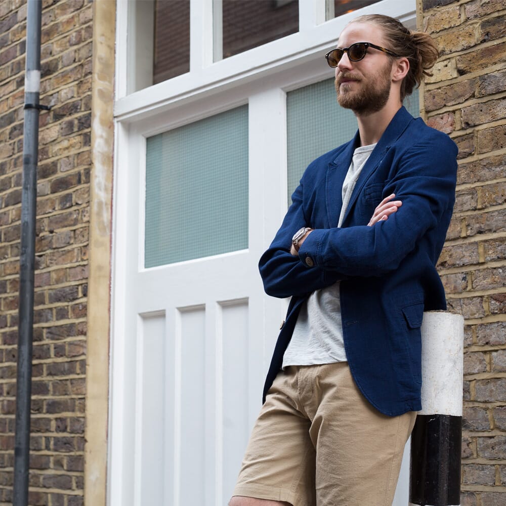 Essential Chino Shorts in Sand - TAILORED ATHLETE - USA