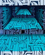 Graffiti artist Astro transforms apartment block