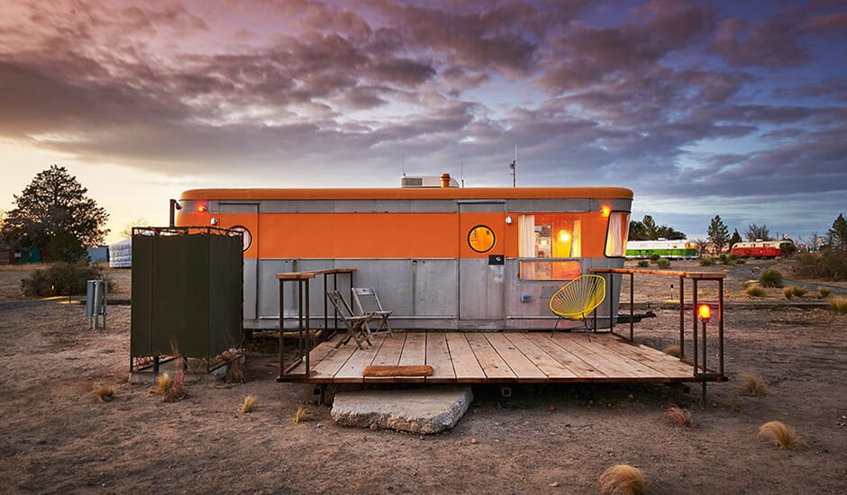 An Art Retreat in the Texas Desert.