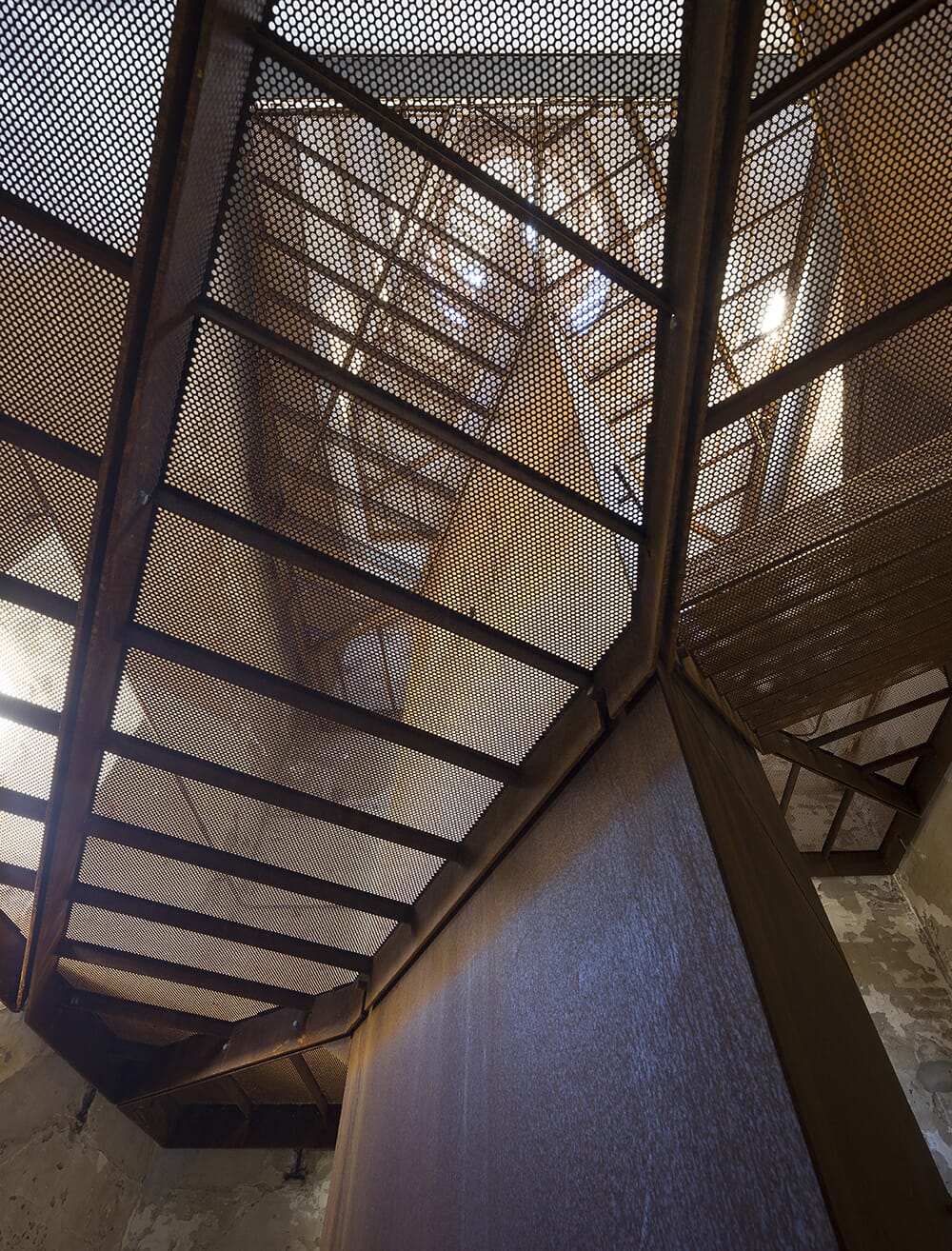 Rubjerg Knude Lighthouse - transparent stair