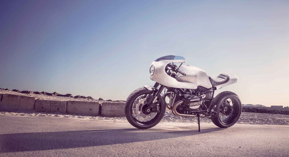 The '2shot' R nineT BMW by Gasoline Moto Co.