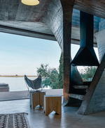 The One Column House Gives A Holiday Home An Industrial Twist