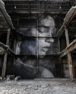 A Vision Amid Ruins: Artist Rone Paints Colossal Portraits of Women in Paper Mill
