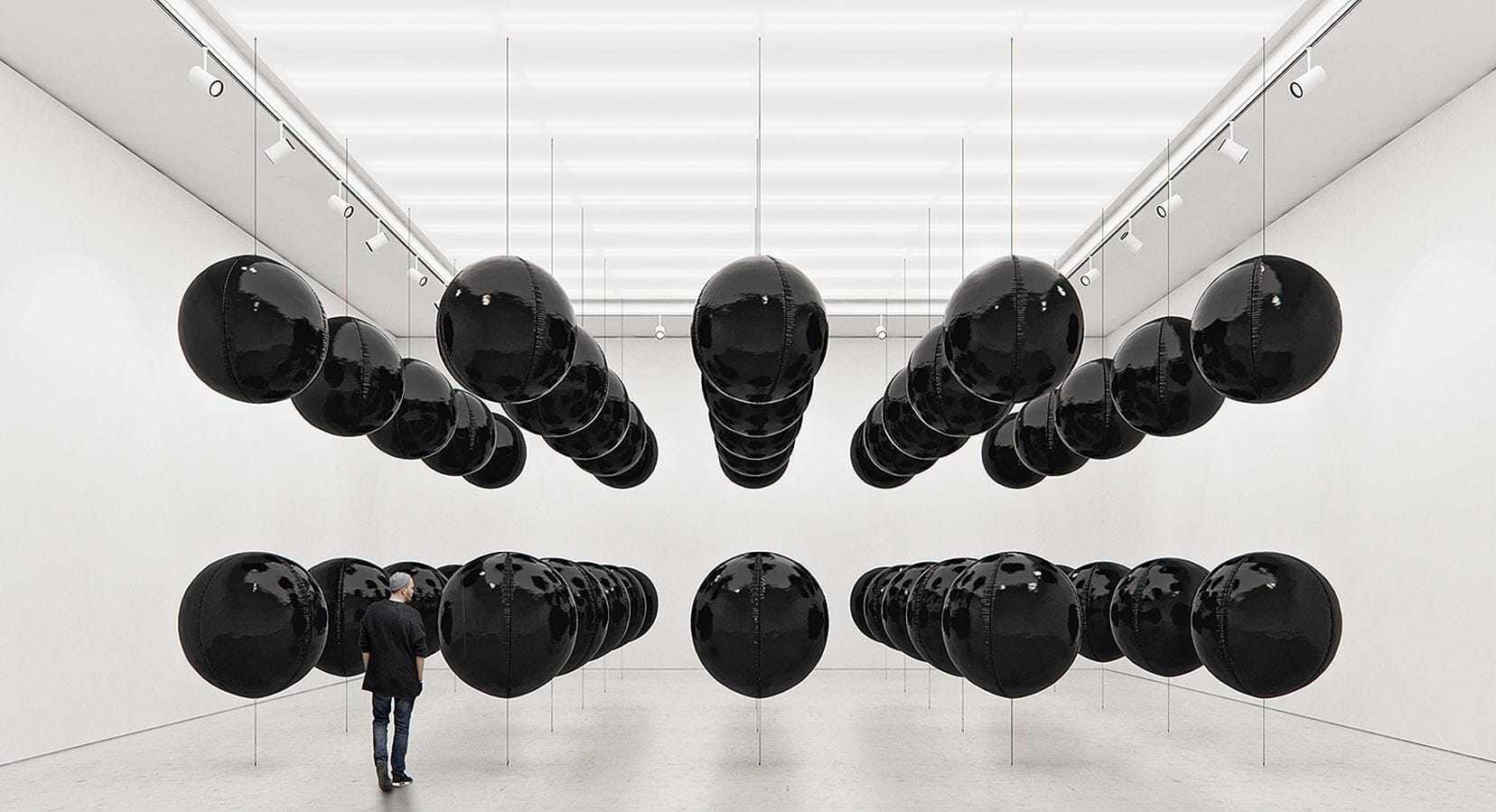 Black Balloons by Tadao Cern