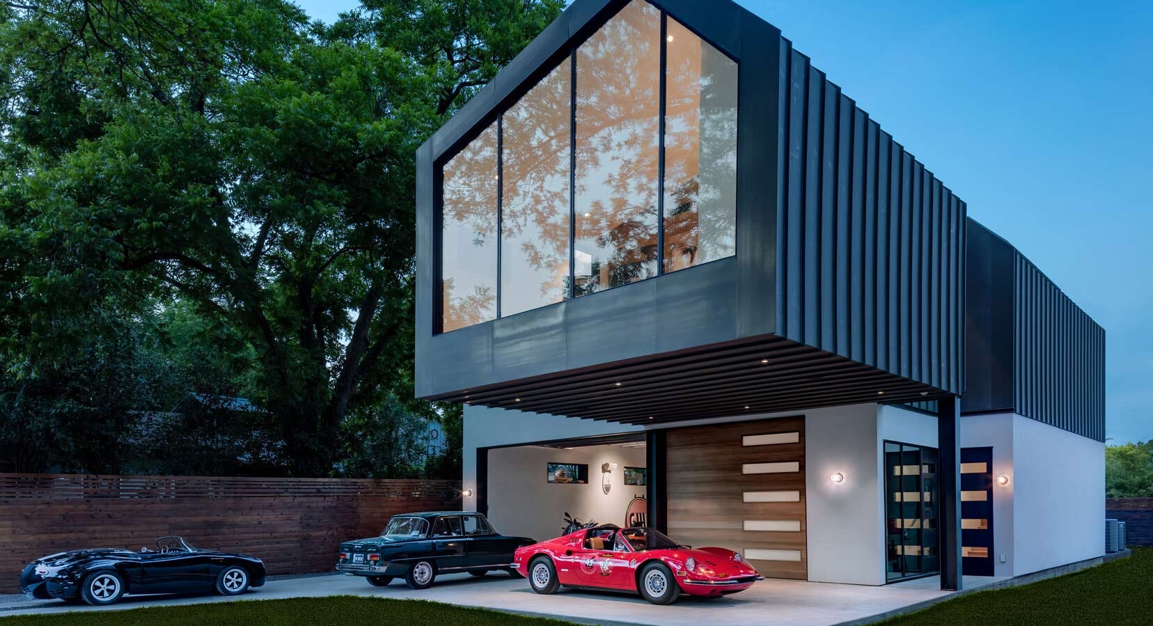 Matt Fajkus Architecture’s ‘AUTOHAUS’ Is A Car Collector’s Dream