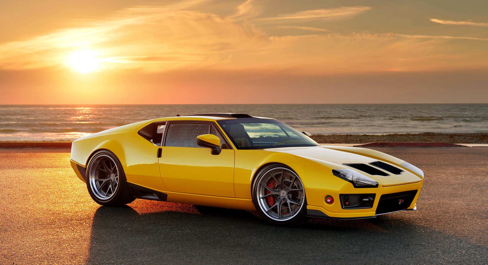 Ringbrothers & Nike Update De Tomaso Pantera, The Car That Elvis Shot