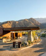 The Desert Palisades Guardhouse in Coachella Valley, California