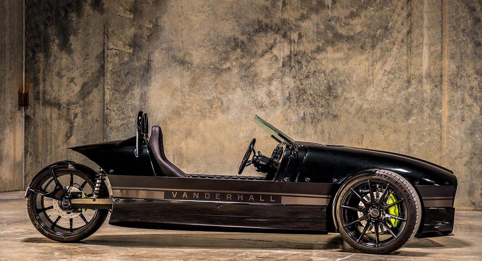 The Vanderhall Edison 3-Wheeler Capable Of 0-60 In 4 Seconds