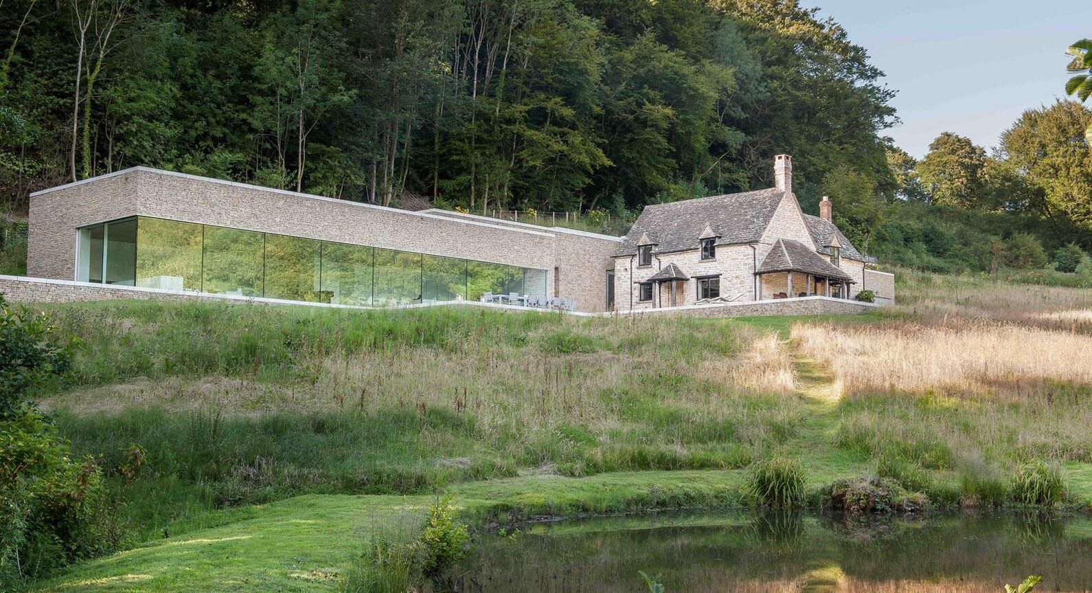 Found Associates Carves A Spectacular New Home Into The Cotswold Landscape