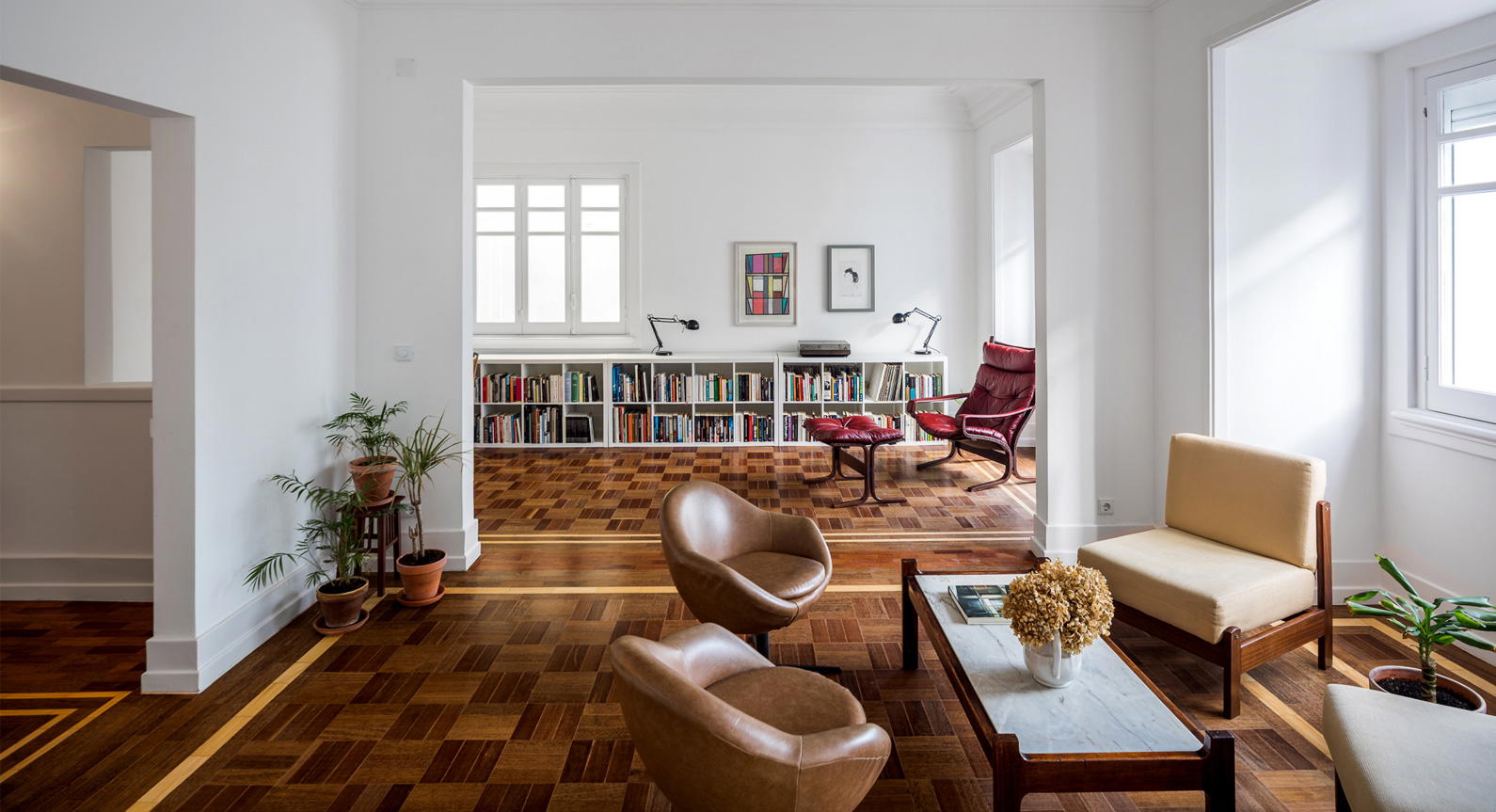 How Parquet Flooring Transformed This Lisbon Apartment