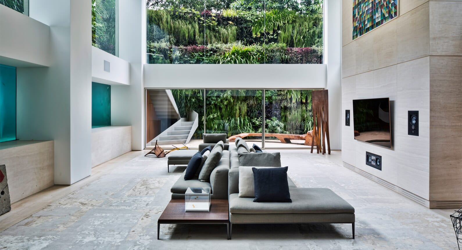 Fernanda Marques Installs A Swimming Pool Into A Brazilian Apartment