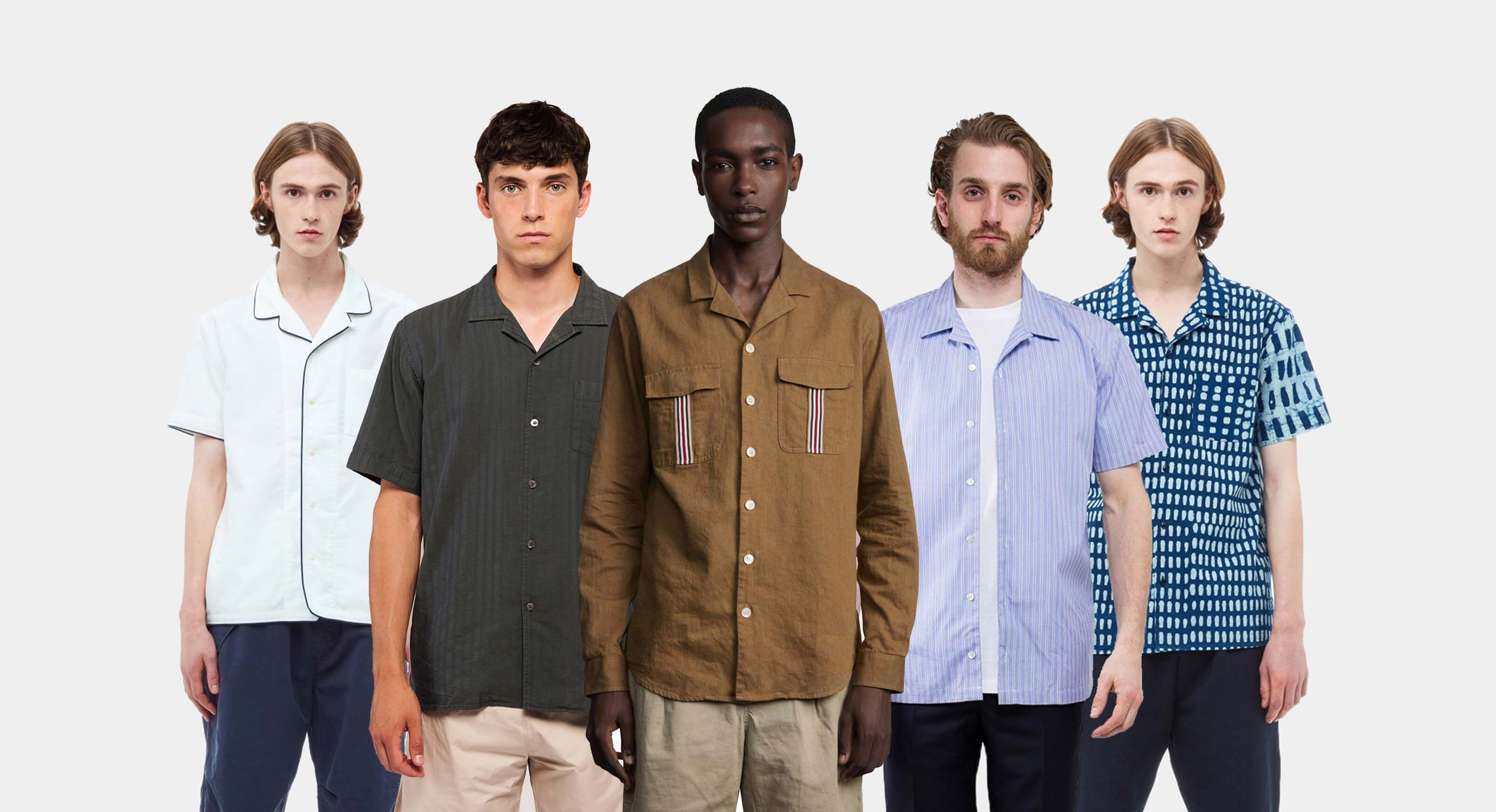 6 Fresh New Cuban Collar Shirts