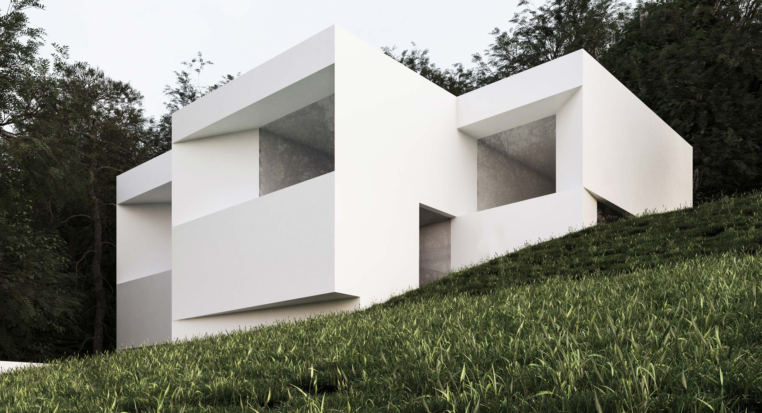 The 'House Between The Pines' By Fran Silvestre Arquitectos
