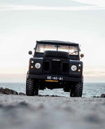 The Matte Black 1979 Land Rover Series III Built For Any Beach Trip