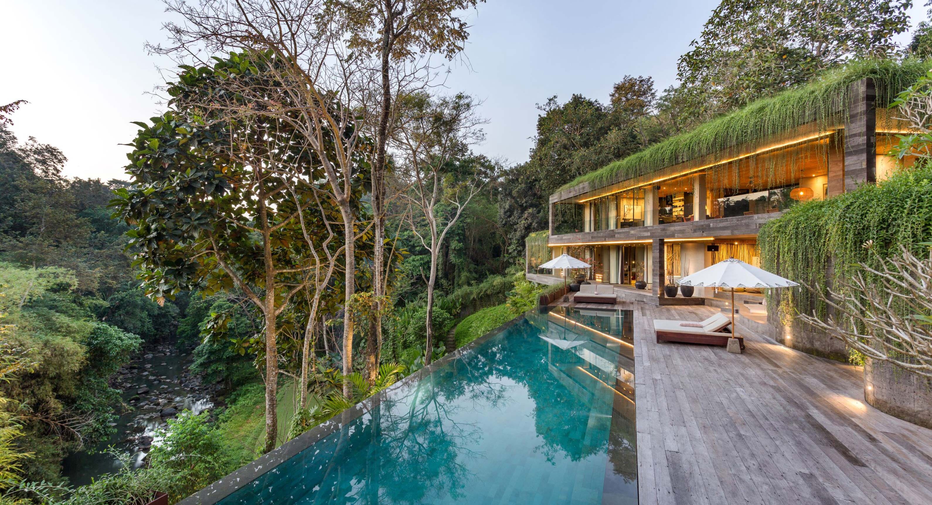 A Mountainside Oasis: The Chameleon Villa In Bali