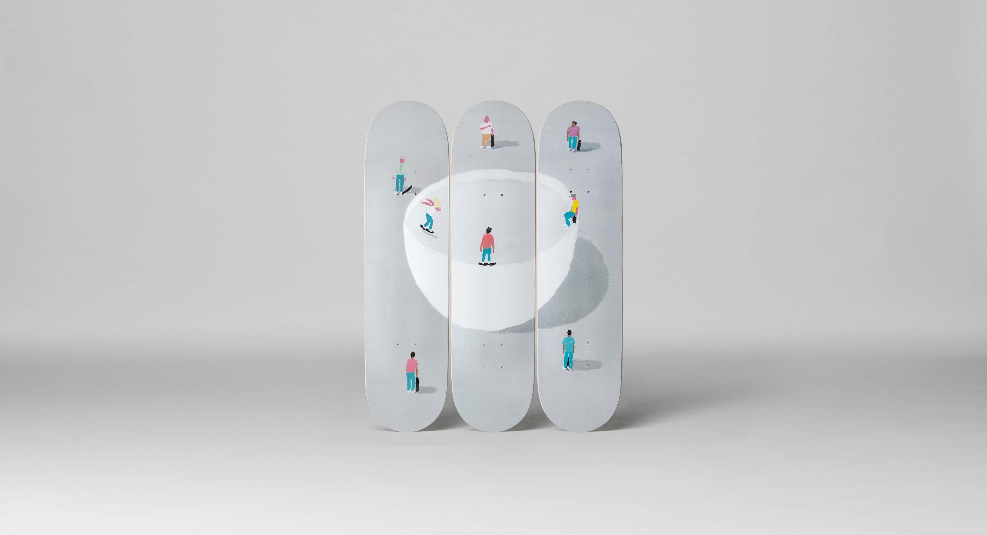 The Skateroom Team Up With Jeremyville &amp; Jean Jullien For New Decks